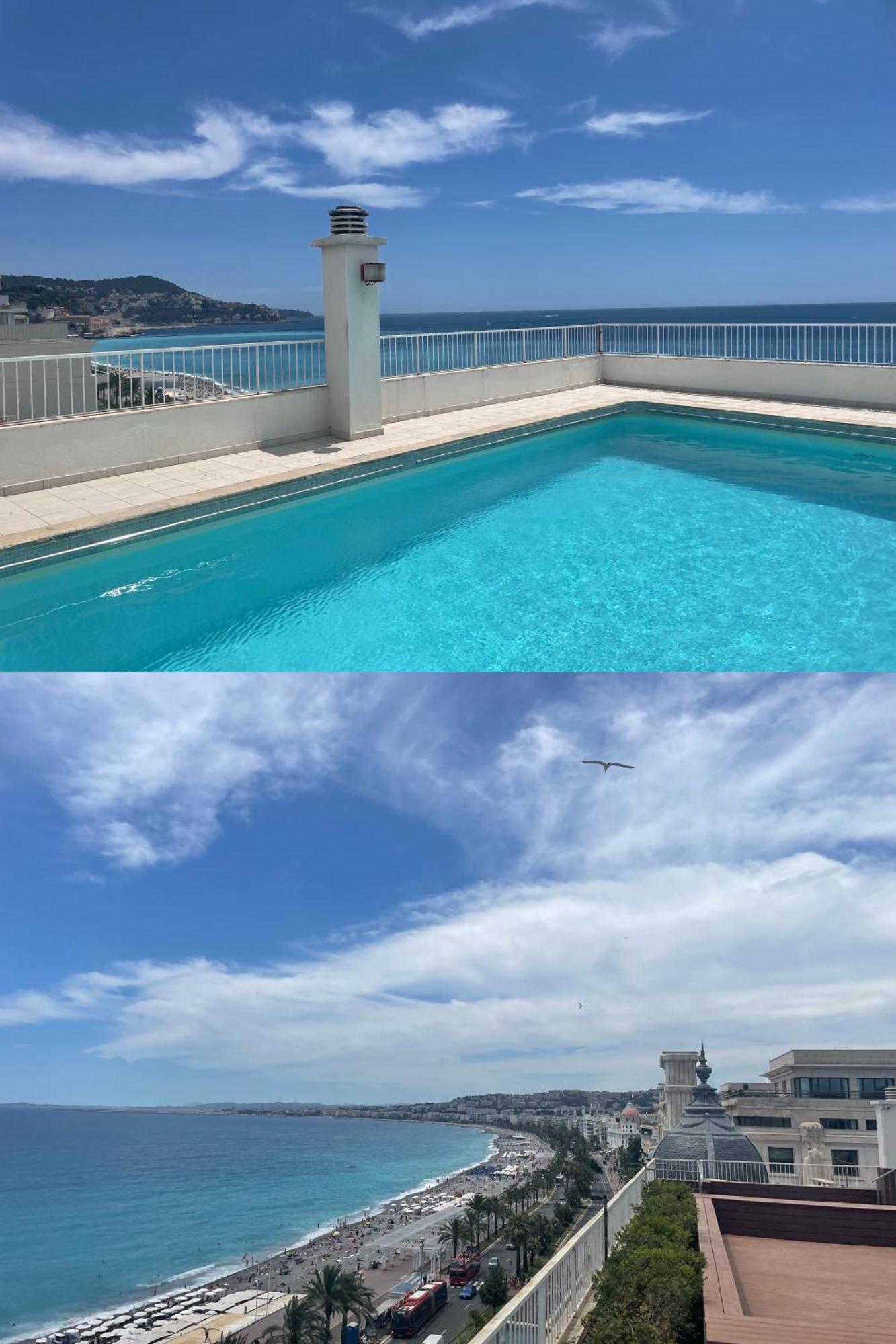 With Terrace & Rooftop Pool In Promenade Des *